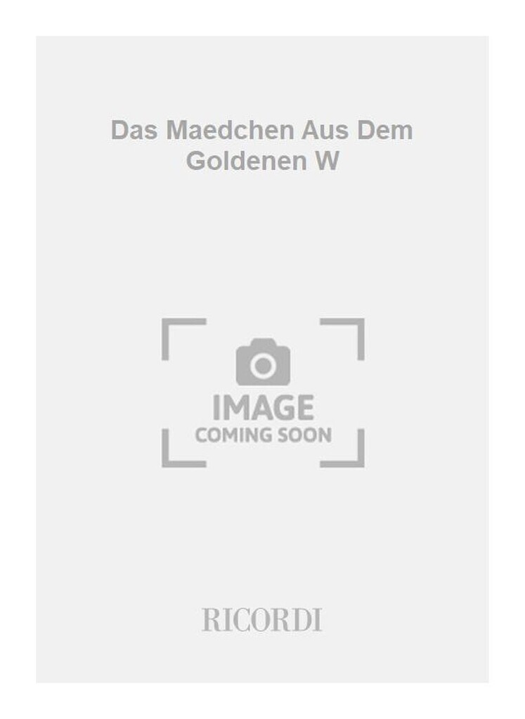 Das Maedchen Aus Dem Goldenen W